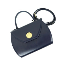 Load image into Gallery viewer, Givenchy Circle Logo Navy 2 Way Bag - 01201