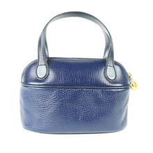 Load image into Gallery viewer, Christian Dior Navy Mini 2 Way Bag - 01225