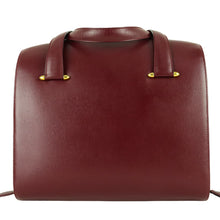 Load image into Gallery viewer, Cartier Must 2WAY Bag Bordeaux Wine Red Leather Ladies - 01402