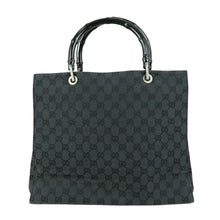 Load image into Gallery viewer, Gucci Black GG Canvas 002 1010 Tote Bag - 01421