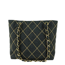 Load image into Gallery viewer, CHANEL Wild Stitch Wool Chain Tote Bag - 01371