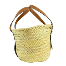 Load image into Gallery viewer, Loewe Palm Leaf and Calfskin Handle Bag - 01321