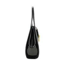 Load image into Gallery viewer, Cartier Panthere Enamel Black Handle Bag - 01344