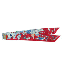 Load image into Gallery viewer, Hermes Silk Twilly Red - 01445