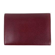 Load image into Gallery viewer, CARTIER MUST CLASP TRI-FOLD WALLET CLASP CLOSURE COMPACT WALLET - 01481