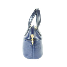 Load image into Gallery viewer, Christian Dior Navy Mini 2 Way Bag - 01225