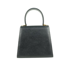 Load image into Gallery viewer, Salvatore Ferragamo Gancini Black Handle Bag - 01319