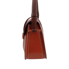 Load image into Gallery viewer, Hermes Vintage Shoulder Bag Square B 1998 Brown - 01495