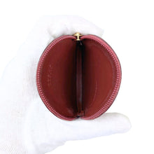 Load image into Gallery viewer, LOEWE Coin Case anagram red round - 01482