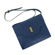 Load image into Gallery viewer, Yves Saint Laurent Vintage YSL Arabesque Pattern Leather Diagonal Shoulder Bag Clutch Bag - 01389
