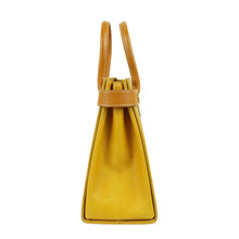 Load image into Gallery viewer, Burberry Leather Yellow Tote Bag - 01436