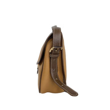 Load image into Gallery viewer, LOEWE ANAGRAM SHOULDER BAG BROWN LEATHER EMBOSSED - 01478