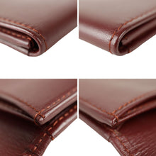 Load image into Gallery viewer, Cartier Must Line Square Bordeaux Coin Purse - 01297