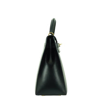 Load image into Gallery viewer, HERMES Kelly 32 Outside Sewing Square E Y2001 Box Black - 01376