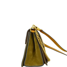 Load image into Gallery viewer, GIVENCHY Calfskin Small GV3 Shoulder Bag Amber Mastic - 01414