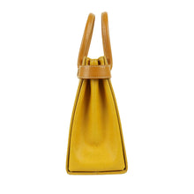 Load image into Gallery viewer, Burberry Leather Yellow Tote Bag - 01436