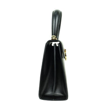 Load image into Gallery viewer, Salvatore Ferragamo Gancini Black Handle Bag - 01319