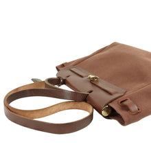 Load image into Gallery viewer, Hermes Toile H 2 Way Bag Brown E Mark - 01453