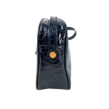 Load image into Gallery viewer, Salvatore Ferragamo VARA DH-213096 SHOULDER BAG EMBOSSED LEATHER BLACK - 01488