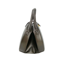 画像をギャラリービューアに読み込む, LOEWE VINTAGE LOGO LEATHER ROUND SHOULDER BAG BROWN - 01491