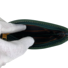 Load image into Gallery viewer, LOEWE VELAZQUEZ MINI POUCH COIN CASE BLUE x GREEN - 01479