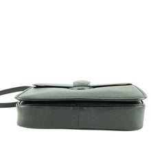 Load image into Gallery viewer, Yves Saint Laurent shoulder bag YSL gold hardware logo embossed Cassandra crossbody leather leather black - 01386