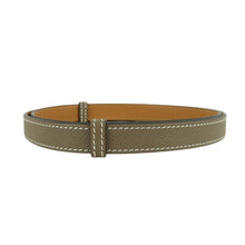 Load image into Gallery viewer, Hermes Kelly 18 Leather Belt Etoupe Rosegold - 01449
