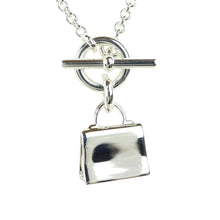 Load image into Gallery viewer, Hermes Amulettes Kelly Pendant 925 Silver Necklace - 01263