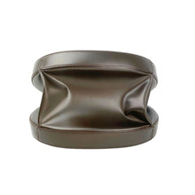 画像をギャラリービューアに読み込む, LOEWE VINTAGE LOGO LEATHER ROUND SHOULDER BAG BROWN - 01491