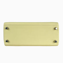 Load image into Gallery viewer, Hermes Kelly 25 Swift Inside stitching Jaune Milton Silver Hardware W Stamp 2024 2Way Handbag - 01476