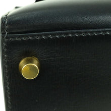 Load image into Gallery viewer, HERMES Kelly 32 Outside Sewing Square E Y2001 Box Black - 01376