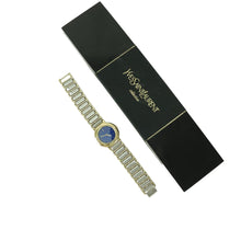 Load image into Gallery viewer, Yves Saint Laurent 4620-E60957 Gold Navy Dial Watch - 01356
