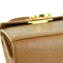 Load image into Gallery viewer, Salvatore Ferragamo Gancini Dark Brown 2 Way Bag - 01359