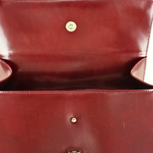 Load image into Gallery viewer, Cartier Panthere Burgundy Structured Shoulder Bag - 01390
