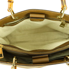 Load image into Gallery viewer, GUCCI Bamboo Shopper Medium 2 WAY Bag Leather - 01409