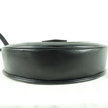 Load image into Gallery viewer, Yves Saint Laurent Gold Logo Black Shoulder Bag - 01352