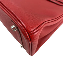 Load image into Gallery viewer, HERMES BIRKIN 30 TOGO SILVER BUCKLE SQUARE H - 01492