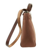 Load image into Gallery viewer, Hermes Toile H 2 Way Bag Brown E Mark - 01453