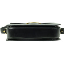 Load image into Gallery viewer, Celine Black Leather Carriage Hardware Shoulder Bag - 01425