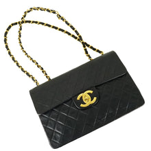 Load image into Gallery viewer, Chanel Lambskin Maxi Flap Shoulder Bag - 01369