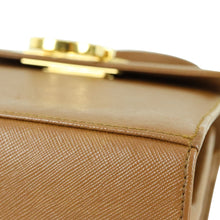 Load image into Gallery viewer, Salvatore Ferragamo Gancini Dark Brown 2 Way Bag - 01359