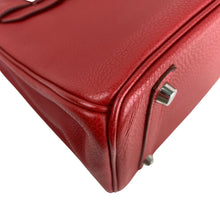 Load image into Gallery viewer, HERMES BIRKIN 30 TOGO SILVER BUCKLE SQUARE H - 01492