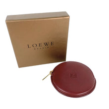 Load image into Gallery viewer, LOEWE Coin Case anagram red round - 01482