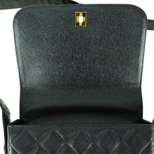 Load image into Gallery viewer, Chanel Black Caviar Leather Vintage Shoulder Bag - 01373