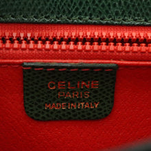 Load image into Gallery viewer, CELINE Green Vintage Shoulder Bag - 01351