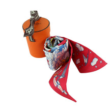 Load image into Gallery viewer, Hermes Silk Twilly Red - 01445