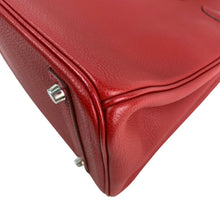 Load image into Gallery viewer, HERMES BIRKIN 30 TOGO SILVER BUCKLE SQUARE H - 01492