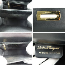 Load image into Gallery viewer, Salvatore Ferragamo Gancini Black Handle Bag - 01319