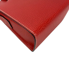 Load image into Gallery viewer, LOEWE SHOULDER BAG LOGO EMBOSSED LEATHER RED - 01498
