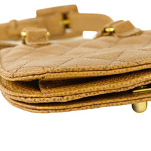 Load image into Gallery viewer, Chanel Caviar Skin Waist Bag Brown Body Bag - 01370